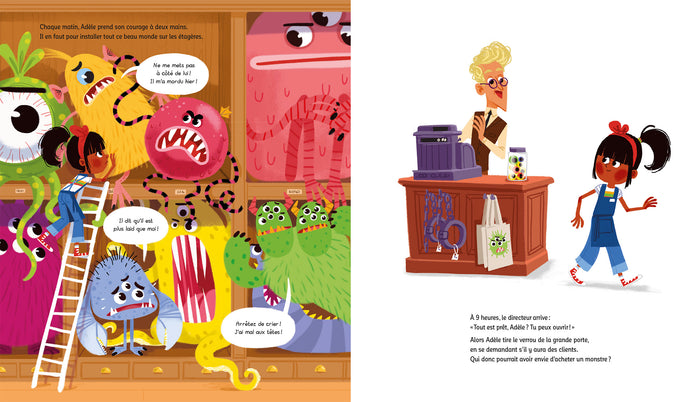 Adèle et le magasin aux monstres