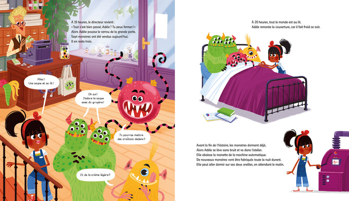 Adèle et le magasin aux monstres