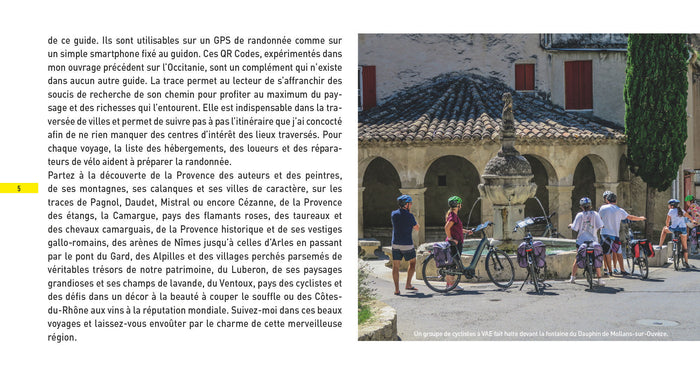 Provence Voyages à vélo et vélo électrique