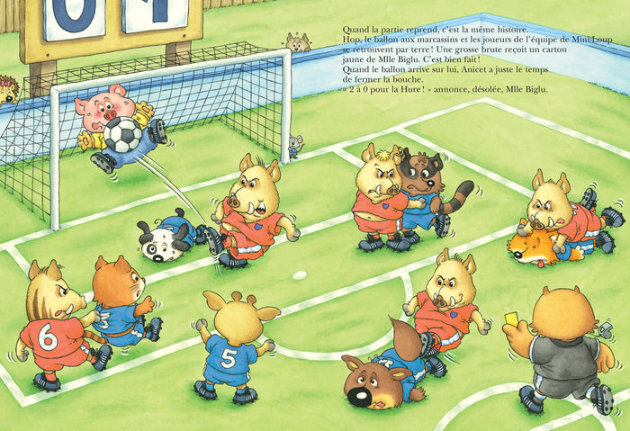 Mini-Loup - Champion de foot