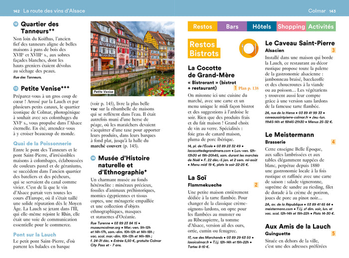 Strasbourg et la route des vins Guide Un Grand Week-end