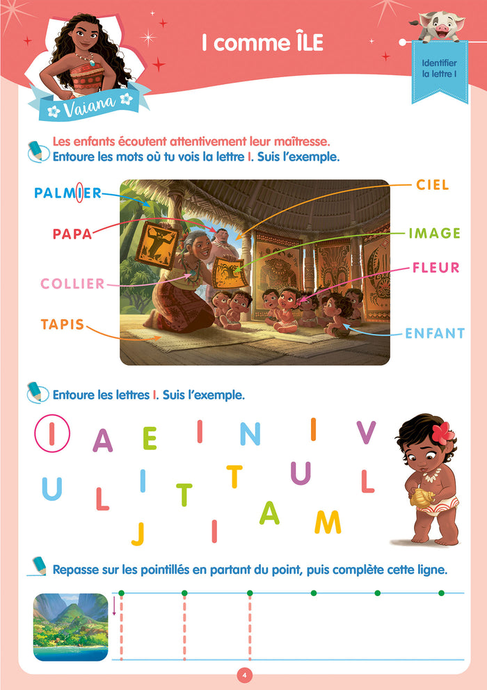 De la Petite à la Moyenne Section - Cahier de vacances 2025