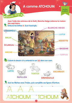 Disney - Princesses - De la Moyenne à la Grande Section - Cahier de vacances 2025