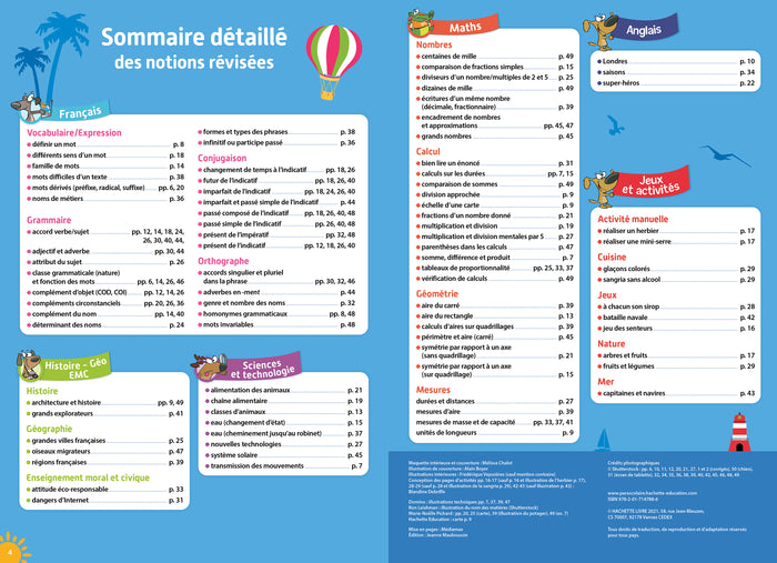 Passeport - Du CM2 à la 6e (10-11 ans) - Cahier de vacances 2022