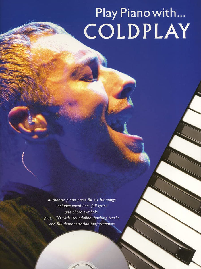 PLAY PIANO WITH... COLDPLAY PIANO, VOIX, GUITARE+CD