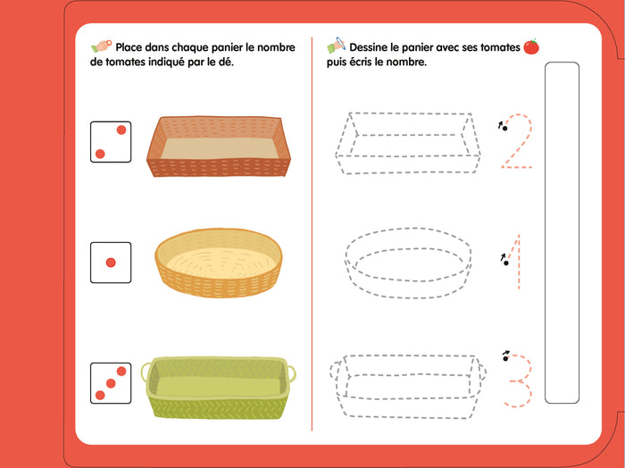 Les livres-ardoises - J'apprends les nombres de 0 à 10 en manipulant