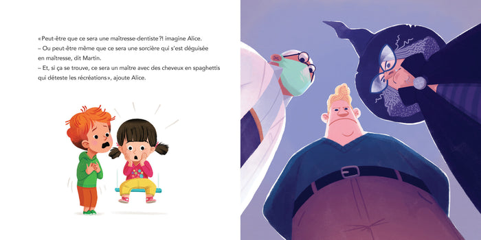 Martin et la nouvelle maîtresse