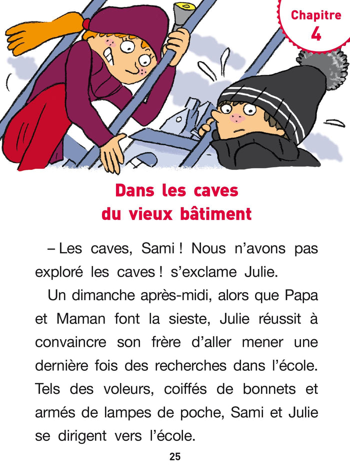 Sami et Julie CE2 : Le souterrain mystérieux