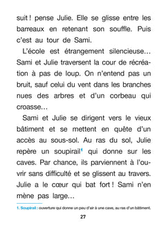 Sami et Julie CE2 : Le souterrain mystérieux