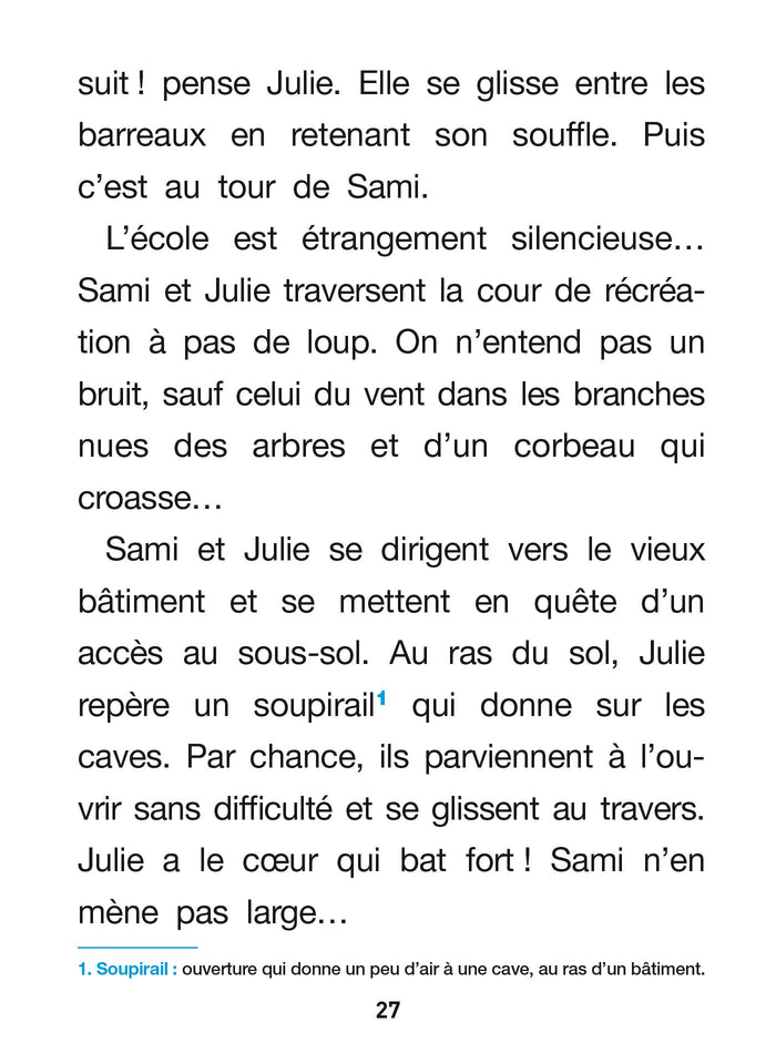 Sami et Julie CE2 : Le souterrain mystérieux