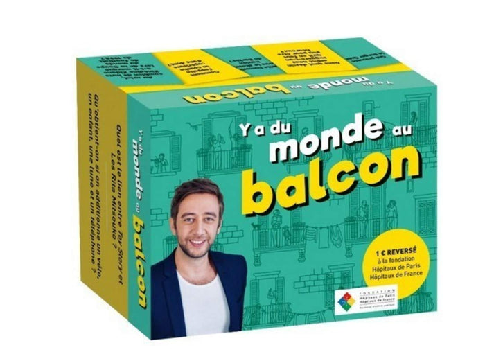 Jeu-Y a du monde au balcon - le jeu de culture gé pour animer tes soirées !