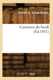 Causeries du lundi. Tome XII
