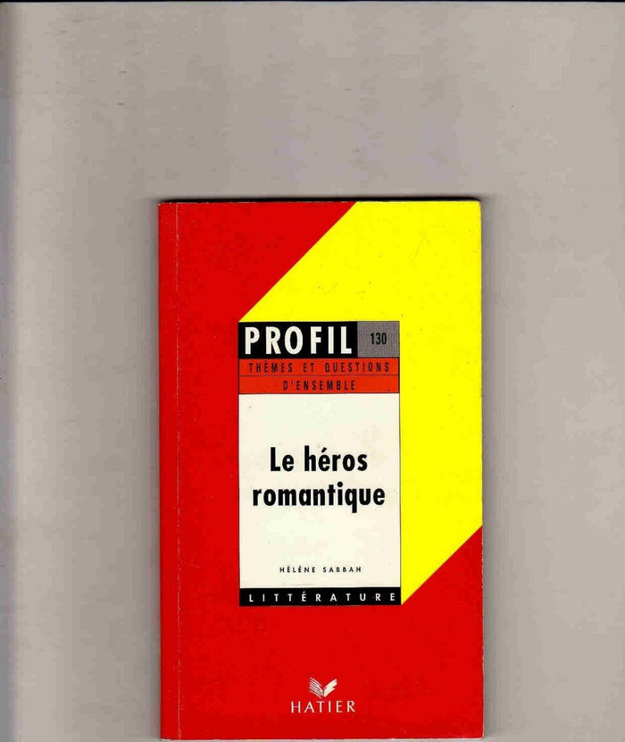 Le héros romantique