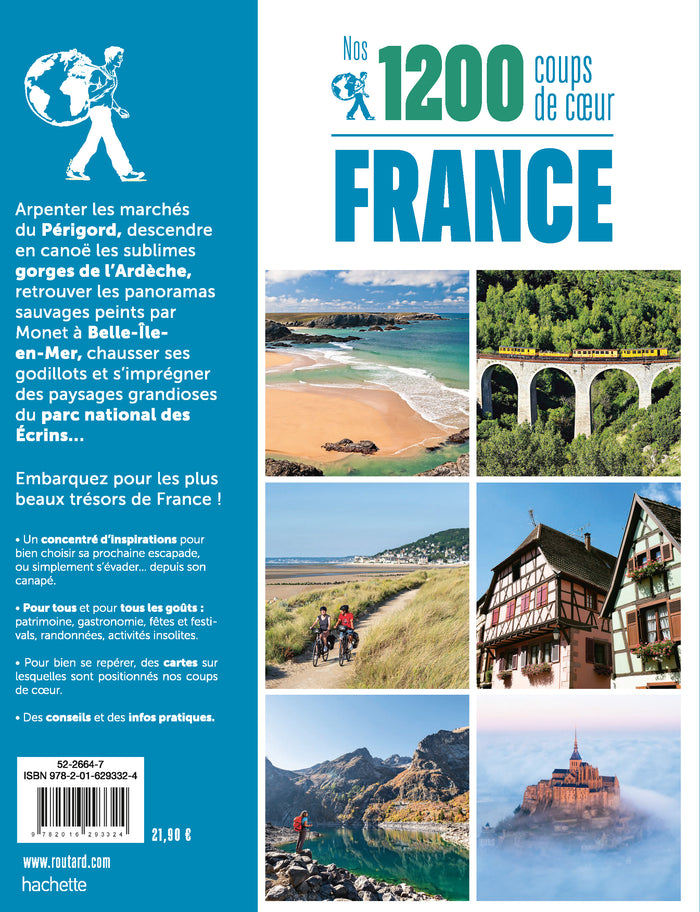 Nos 1200 coups de coeur en France