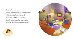 Bébé Koala joue au foot