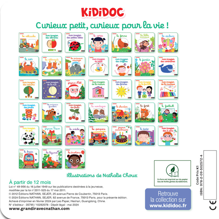 Mon imagier animé le jardin