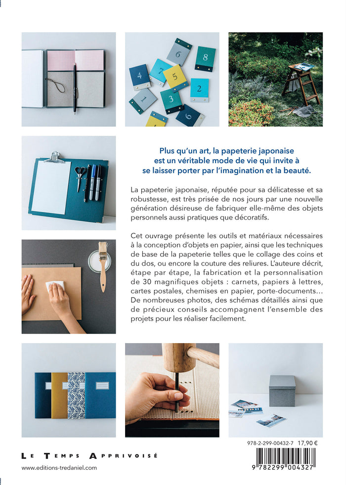 Manuel pratique de papeterie japonaise - 30 magnifiques objets à fabriquer et à personnaliser soi-mê