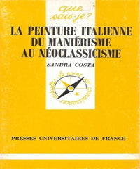 La peinture italienne du maniérisme au néoclassicisme
