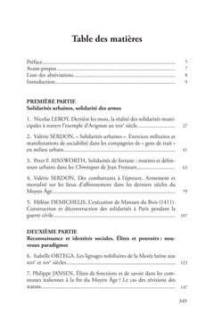 Solidarités et révoltes au Moyen Âge