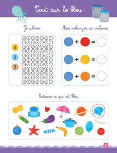Mon GRAND cahier de vacances MONTESSORI, spécial  2-3 ans