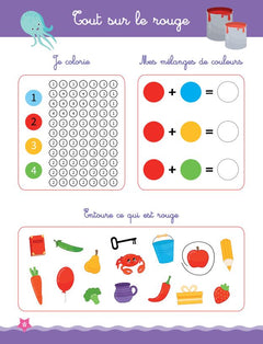 Mon GRAND cahier de vacances MONTESSORI, spécial  2-3 ans