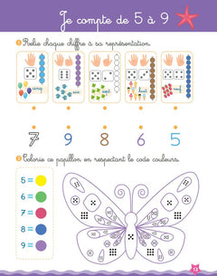 Mon grand cahier de vacances Montessori, spécial 4-5 ans