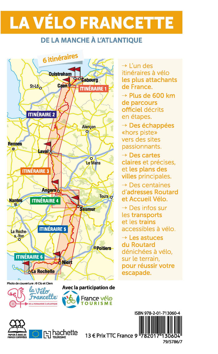Guide du routard la vélo francette