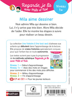 Mila aime dessiner