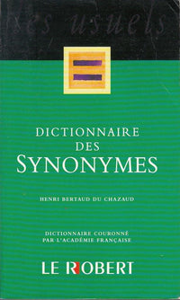 Dictionnaire des synonymes poche