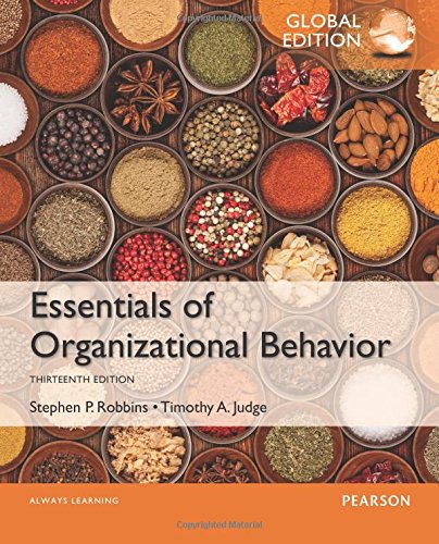 Essentials of Organizational Behavior