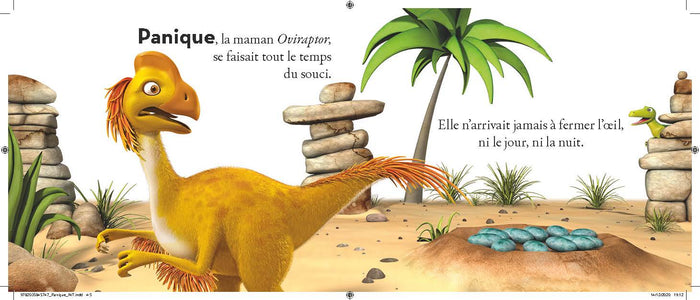 Panique, l'Oviraptor