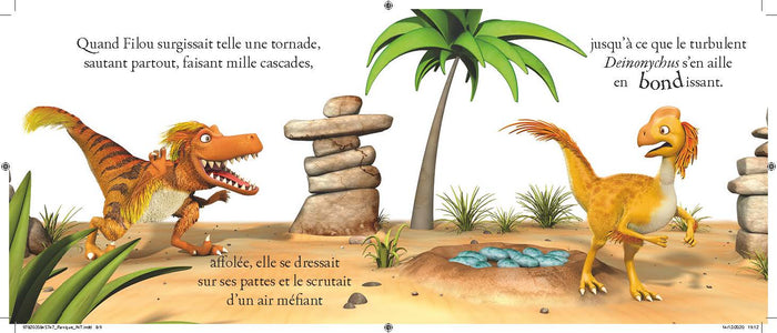 Panique, l'Oviraptor