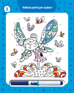 Les jeux de mes 5 ans - bloc avec feutre effaçable