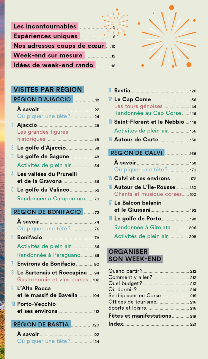 Corse Guide Un Grand Week-end