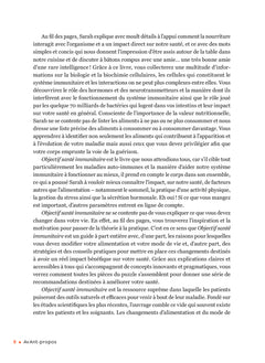Objectif santé immunitaire