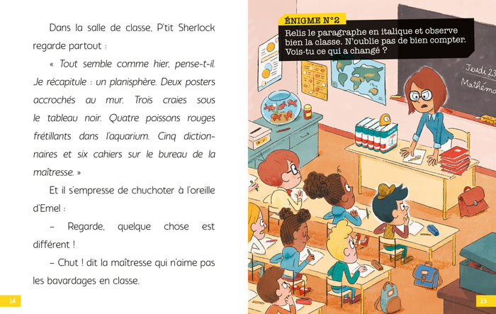 L'affaire des poissons rouges: P'tit Sherlock Ma tout première enquête