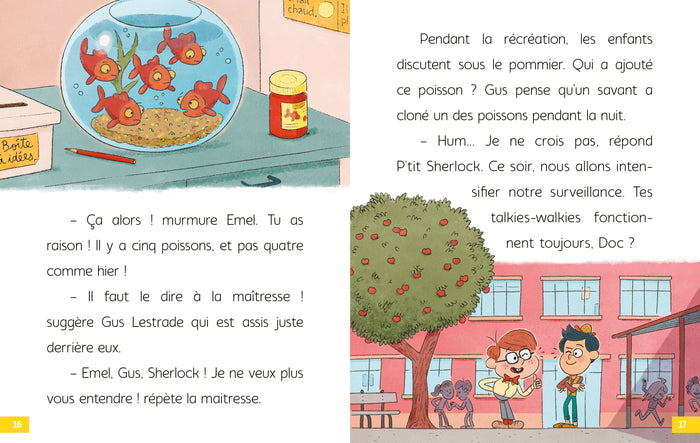 L'affaire des poissons rouges: P'tit Sherlock Ma tout première enquête