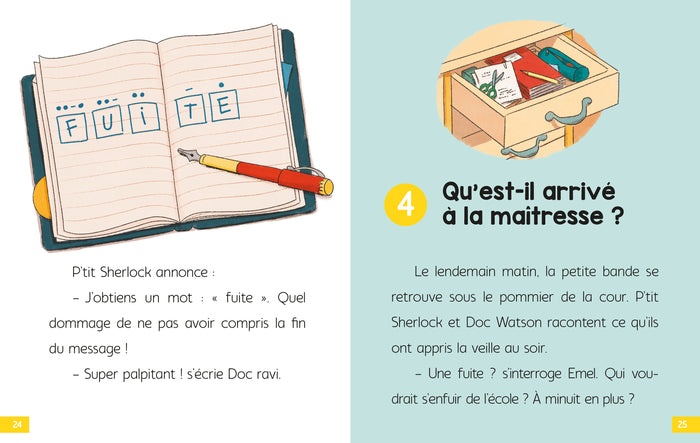 L'affaire des poissons rouges: P'tit Sherlock Ma tout première enquête