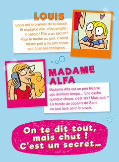 Sami et Julie BD : Le secret de la maîtresse