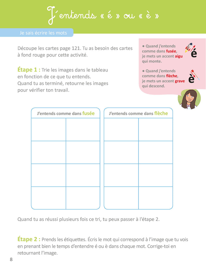 Mon grand cahier Montessori pour écrire sans fautes