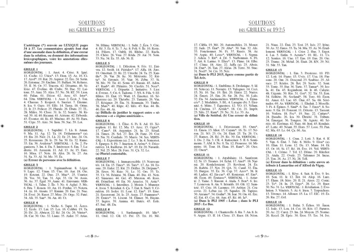 Le Grand livre des premiers mots croisés