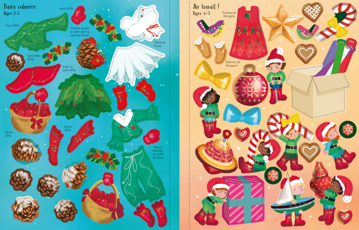 J'habille mes amies - Les fées de Noël