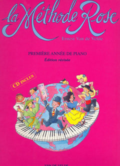 METHODE ROSE 1ERE ANNEE + CD --- PIANO