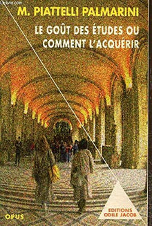 Le goût des études