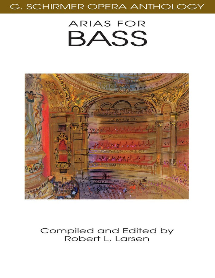 G. Schirmer Opera Anthology - Arias for Bass