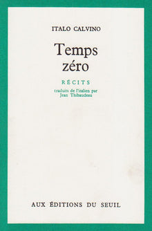Temps zéro: Récits