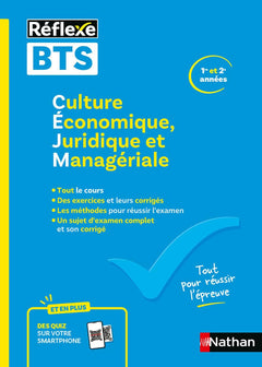 Guide BTS - Culture économique, juridique et managériale - Toutes filières - Réflexe - N° 27