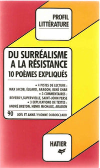 Profil D'Une Oeuvre - Du surréalisme à la Résistance
