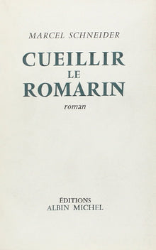 Cueillir le romarin