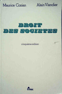 Le droit des sociétés